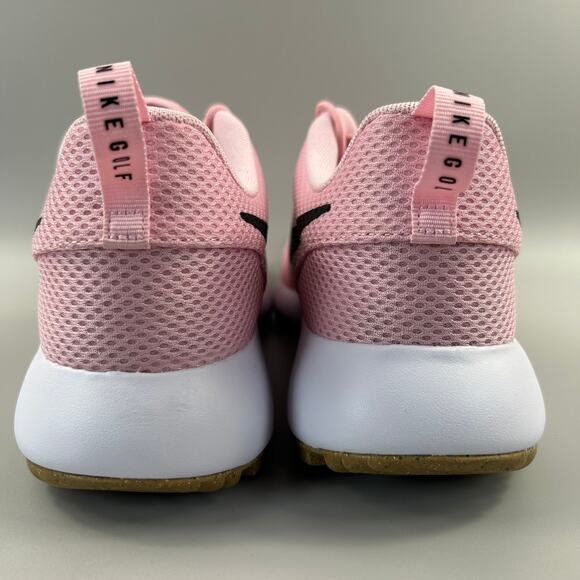 Nike Roshe Golf Next Nature Men Size 10 Pink White Gum Spikeless Golf Shoes NEW - Picture 4 of 6